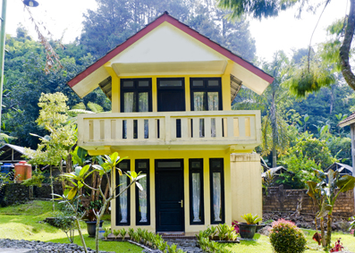 Rumah Permanen Kuning